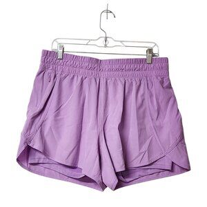 Avia Womens Large Lilac Purple Athletic Shorts